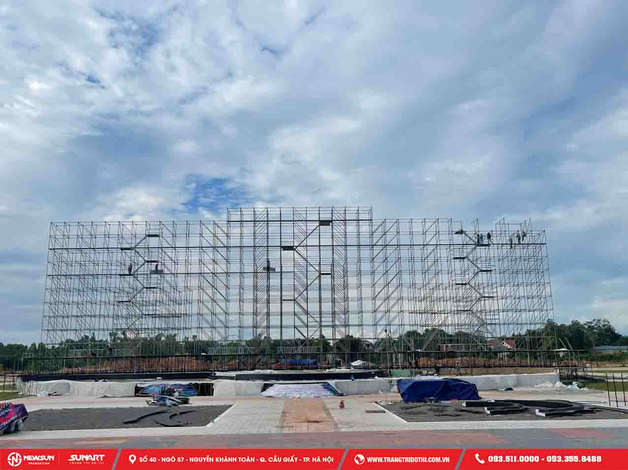 Dịch vụ cho thuê hệ thống Layer Truss sản xuất sân khấu sự kiện